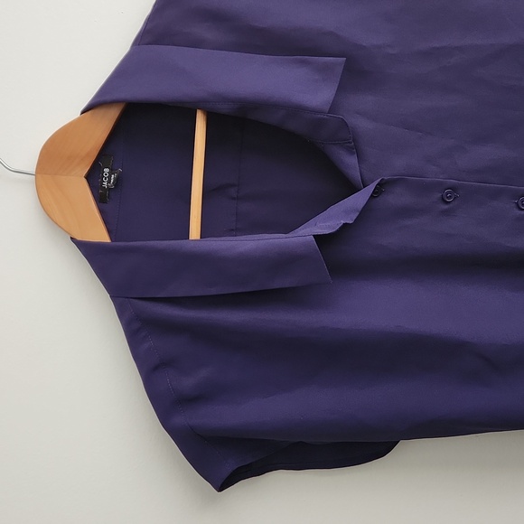 Jacob purple oversized blouse - Picture 2 of 9